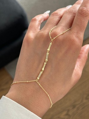 Altın Renk Minimal Tasarım Çelik Şahmeran Bileklik