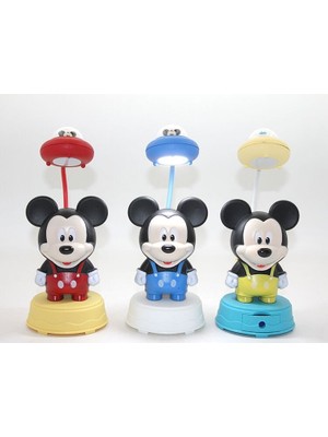 EkoAlışverişDünyam Mickey Mouse Masa Üstü Lamba USB Şarjlı Model 2