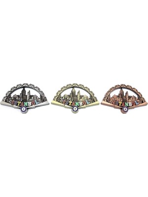 EkoAlışverişDünyam Istanbul Temalı Metal Magnet Model 2