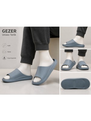 Gezer Unisex Terlik Kaymaz Taban Hafif Rahatgünlük Kullanım Terliği
