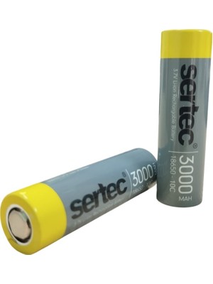 Marsilyan 18650 3.7V 3000 Mah 10C Li-Ion Şarjlı Pil