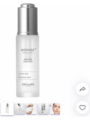 Oriflame Novage+ Proceuticals Aha Peeling Solüsyonu