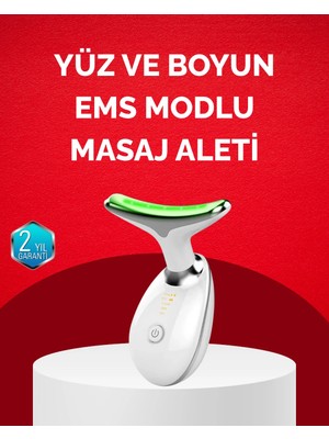 Twin Store USB Şarjlı LED Işık Terapili Yüz Boyun Bakım Cihazı