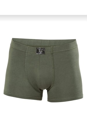Anıt 1271 Erkek Likralı Düz Pamuklu Boxer Tekli