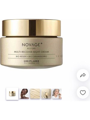Oriflame Novage+ Restore Multi-Recover Gece Kremi