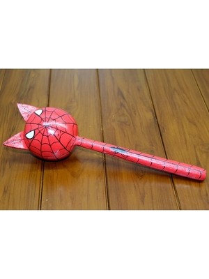 Eco Lounge Ahşap Kedili Spiderman Marakas Tekli