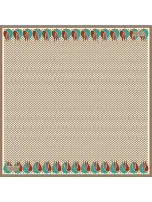 La Boutique Güz Yaz Serinliği Eşarp - 90 x 90 -2224ASM-03