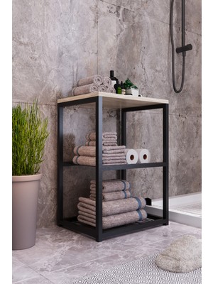İntergo Braff Banyo Düzenleyici, Çok Amaçlı Metal Raflı Düzenleyici