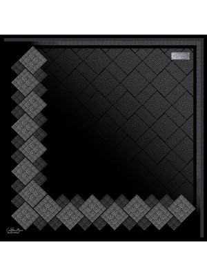 La Boutique Yaz Serinliği Güz Eşarp - 90 x 90 -1241ASM - 06