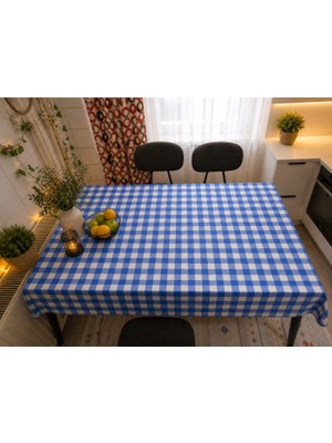 Özdağ Home Concept 150X150 cm Kırmızı Beyaz Pötikare Masa Örtüsü Dertsiz Kumaş Leke Tutmaz Silinebilir Mutfak Balkon Piknik Masa Örtüsü