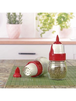 Renas Store Mısır Figürlü Tuzluk Biberlik 2 Li Set