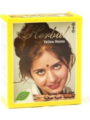 Hint Kınası Sarı 6lı Paket