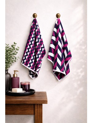 Coton Delux %100 Pamuk 50X70 Mutfak Havlusu 2’li Set – Yüksek Emici, Yumuşak Dokulu