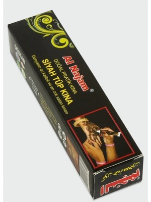Hint Kınası Dövme Kına Siyah Tüp 1 Ad