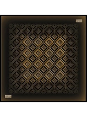 La Boutique Yaz Serinliği Güz Eşarp - 90 x 90 -2653ASM - 05