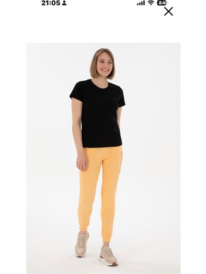 U.s. Polo Assn.açık Turuncu Kadın Slim Fit Eşofman Altı DMK.PT0125