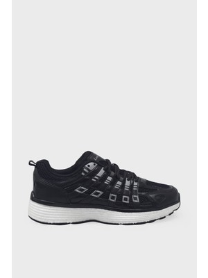 Kanuga Kadın Yazlık Sneakers Siyah Beyaz FLT391