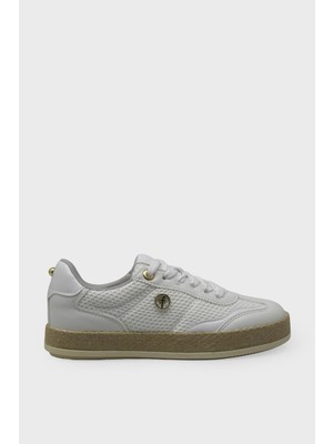 Kanuga Kadın Yazlık Sneaker Beyaz FLT363