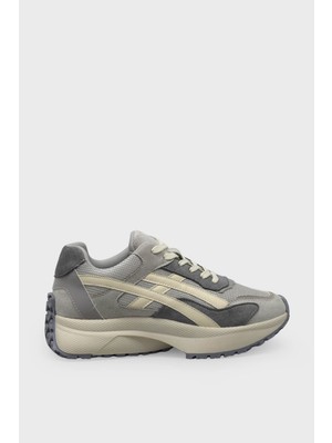 Kanuga Kadın Süet Sneakers Buz SMS83147