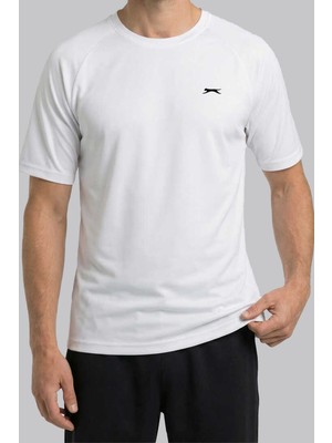 Slazenger 4027 Erkek Bisiklet Yaka Regular Fit T-Shirt - Nefes Alan Hafif Kumaş