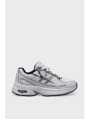 Kanuga Kadın Yazlık Sneaker Beyaz Lacivert CNP9133