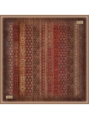 La Boutique Yaz Serinliği Güz Eşarp - 90 x 90 -2669ASM - 01
