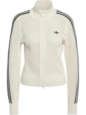 Adidas  Kadın Beyaz  Ceket Crochet Tt KC6496