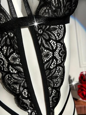 Zenvia Kadın Seksi Dantelli Iç Çamaşırı ZNV-HBY3245