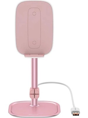 Zenvia Baseus Literary 15W Kablosuz Şarj Masaüstü Telefon Tutucu Stand Wireless ŞARJ-(5775) ZNV-HBY3245
