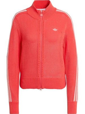 Adidas Kadın Kırmızı  Ceket Crochet Tt KC6495