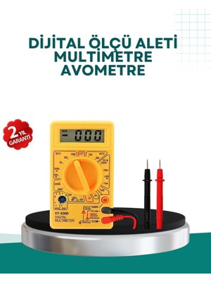 Zenvia Elektrik Ölçüm Cihazı Dijital Multimetre 10 Amper Destekli ZNV-HBY3245