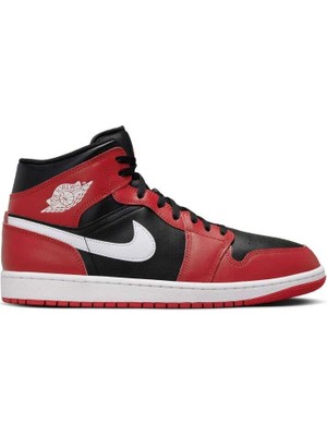 Nike Air Jordan 1 Mid Erkek Basketbol Ayakkabısı