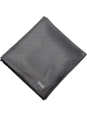 Vakko Ipek Jakar Monogram Eşarp 31815-M-GRI