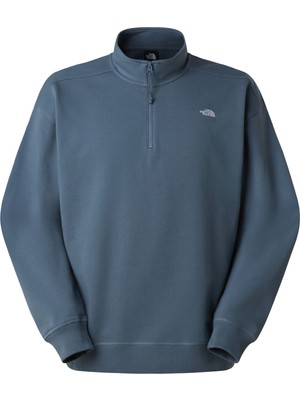 The North Face U Essentıal Lıght Relaxed 1/4 Zıp Crew Unisex Sweatshirt NF0A8GQF0U31