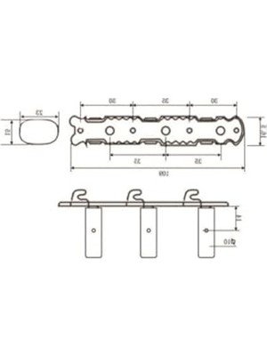 MarkEntegra CMH0150CR Klasik Gitar Kulağı Klasik Set 3'lü Sağ 3'lü Sol, Klasik Gitar Kulağı Seti, (3 Lü