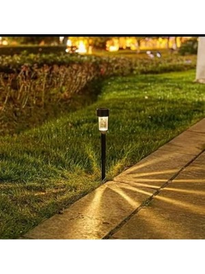 MarkEntegra Mr 10'lu Güneş Enerjili LED Bahçe Aydınlatması Solar Aydınlatma IP44 Su Geçirmez Işık Seti          [enerji Sınıfı A++]