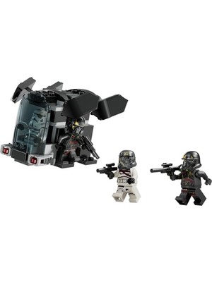 MarkEntegra LEGO Star Wars Death Trooper ve Night Trooper Savaş Paketi 75412-6 Yaş ve Üzeri Kız ve Erkek Çocuklar Için 4 Minifigür Içeren Yaratıcı Oyuncak Yapım Seti, Doğum Günü Hediyesi Fikri (119 Parça)