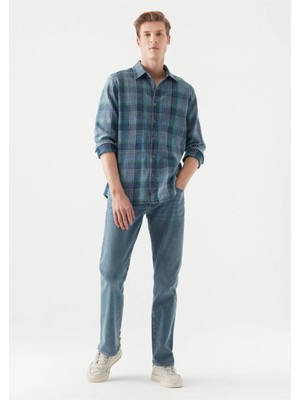 Mavi Hunter Mavi Premium Puslu Indigo Mavisi Jean Pantolon 0020233454