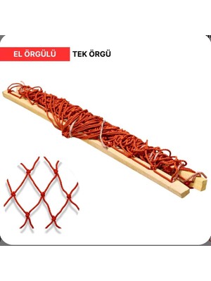 Hamak El Örgülü Renkli Tek Örgülü