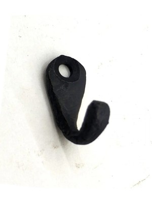Die Grup  Antika Tarz Dekoratif Pirinç Tekli Mini Askı - 27X11 Mm, Oksit