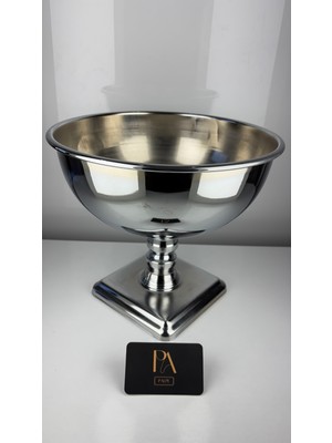 Palpe Metal Yapay Çiçek Vazosu Dekoratif Obje Biblo Süs Eşya Salon Aksesuar Tv Sehpa Masa Konsol Ofis Salon Dekor