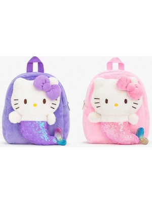 Die Grup Buğz Peluş Hello Kitty Deniz Kızı Sırt Çantası