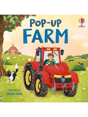 Usborne Pop-Up Farm Lizzie Cope'nin Yazdığı Sert Kapaklı Kitap
