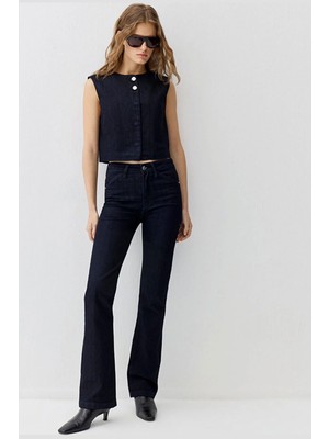 Mavi Maria Edition Rinse Jean Pantolon Flare - Bootcut/normal Bel/ispanyol Paça 101225-91212