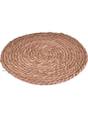 Bambum Laus Yuvarlak Hasır Servis 33 Cm