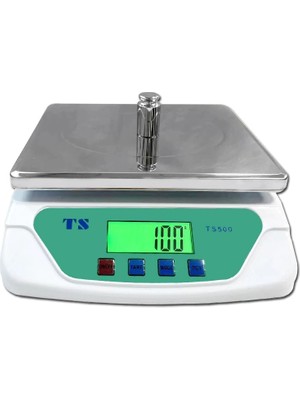 Renas Store TS-500 Dijital Terazi - LCD Ekran, Dara Alma, Sayım Fonksiyonlu, Yüksek Hassasiyetli Tartım