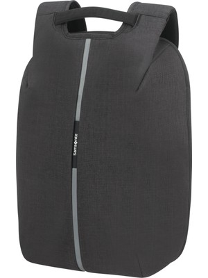 Samsonite 15.6" Securipak Notebook Sırt Çantası Siyah Polyester Malzeme ile Ergonomik Tasarım