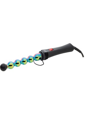 Gamma Piu Srl 25mm Seramik Plakalı Iron Bubble Saç Maşası Profesyonel Kullanım İçin