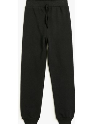 Koton Basic Jogger Eşofman Altı Beli Lastikli