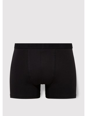 Mavi 3lü Siyah Basic Boxer 0911413-900